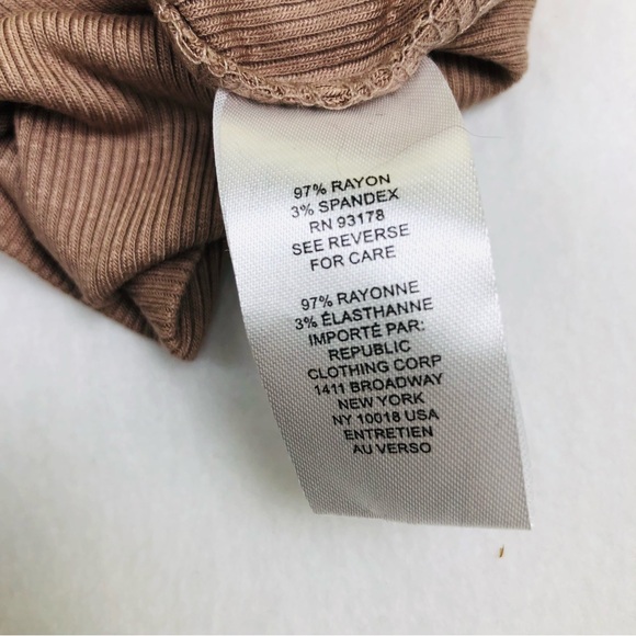 NWT Truth Women's Short Sleeve Tan Top Sz XS (T1) - Picture 5 of 6